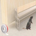 KNEELISA 78" Transparent Under Door Draft Stopper Interior by KNEELISA