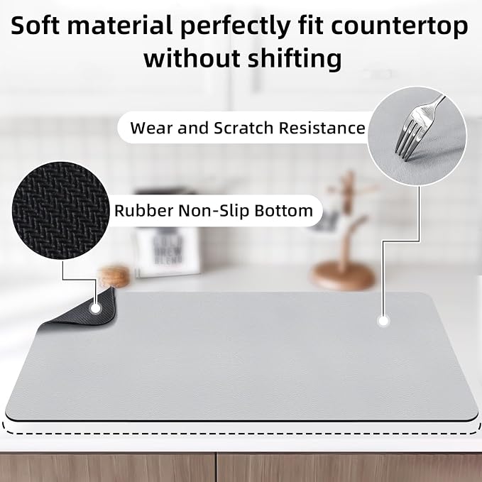 LOPNUR Extra Large Dish Drying Mat - Image 5