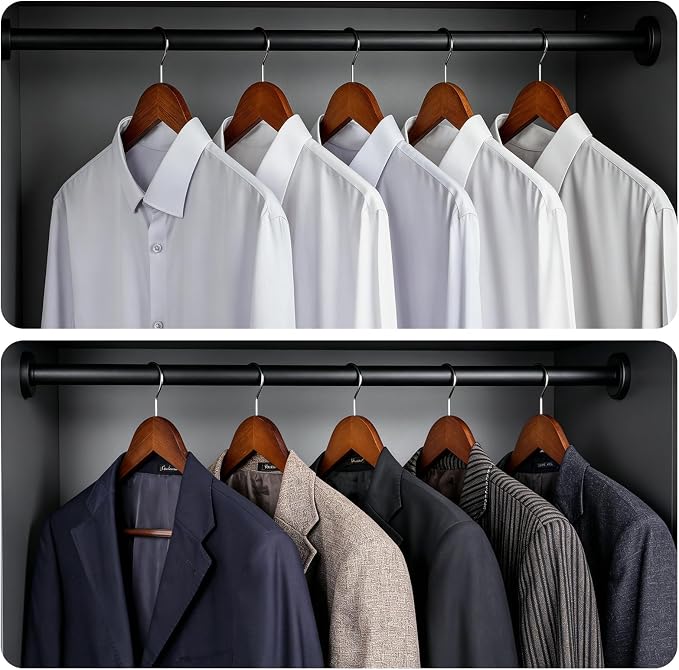 TOPIA HANGER Walnut Wooden Hangers 30 Pack, Heavy Duty Clothes Hangers | - Image 5