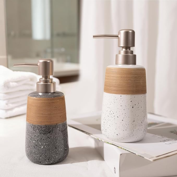 Hand Soap Dispenser, Ceramic Liquid Soap Dispenser - Image 6