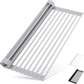 HANZENMA Roll Up Dish Drying Rack Over The Sink Kitchen Roll Up Sink Drying by HANZENMA