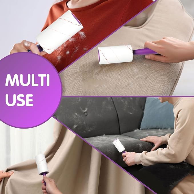 Lint Rollers for Pet Hair Extra Sticky 360 Sheets Dog and Cat Lint Remover - Image 5