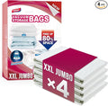 TAILI Vacuum Storage Bags 4 Pack, XXL Jumbo Size 47x39 Inch, Cream | XXL Large by TAILI