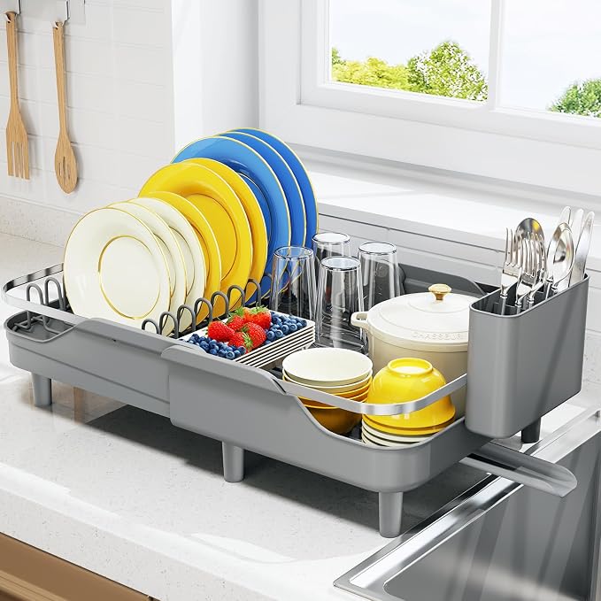 Urackify Expandable Dish Drying Rack by Urackify