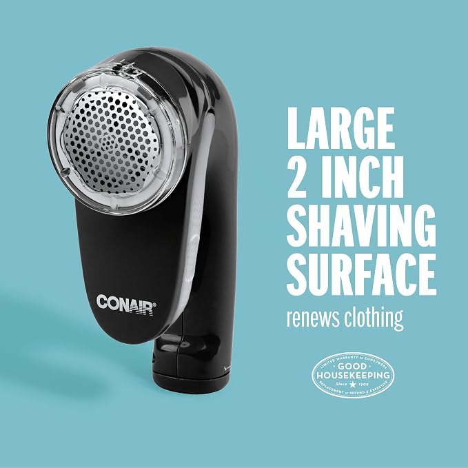 Conair Fabric Shaver and Lint Remover, Rechargeable Portable Fabric Shaver - Image 5