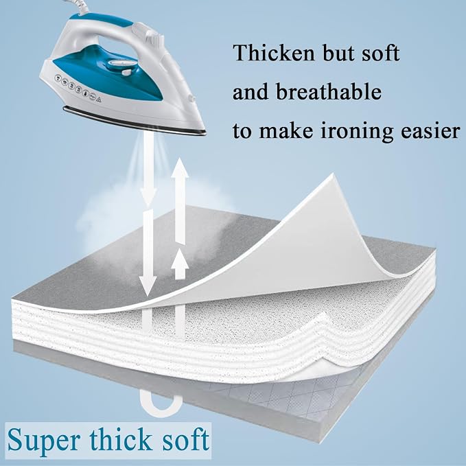 Small Ironing Board Cover Scorch Resistant, Table top Ironing Cover - Image 5