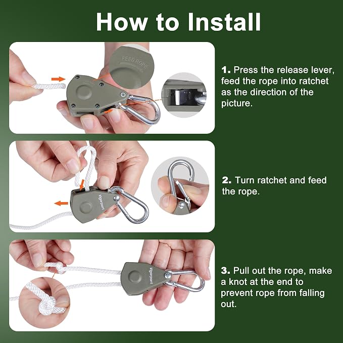 Vigorport Retractable Travel Clothesline, Portable Clothes Laundry Line - Image 7