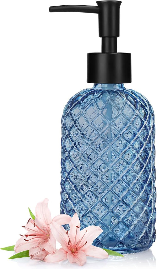 1 Pack 14oz Glass Soap Dispenser by Ulable