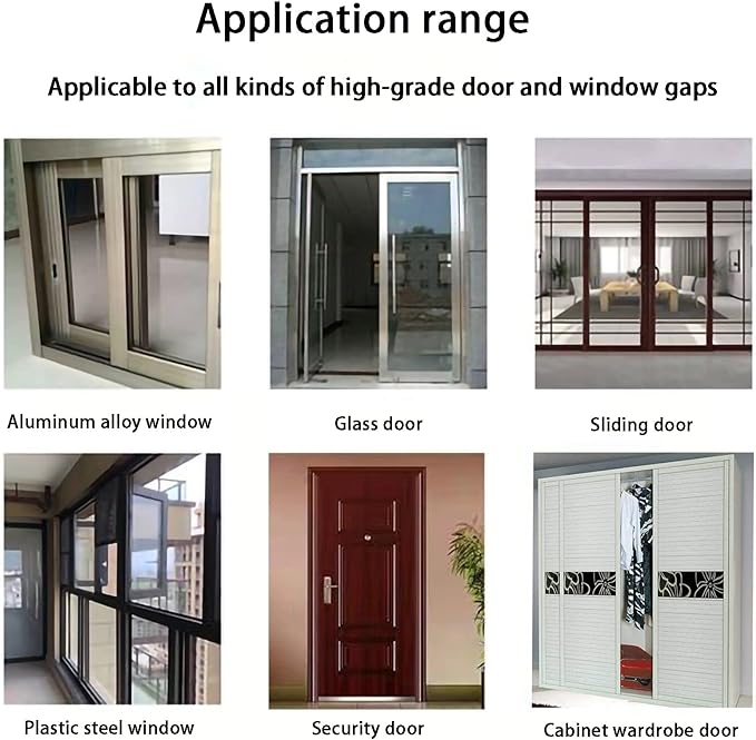 Weather Stripping Door Window Seal Strip 33 Ft, Selfadhesive Strong Adhesion - Image 5