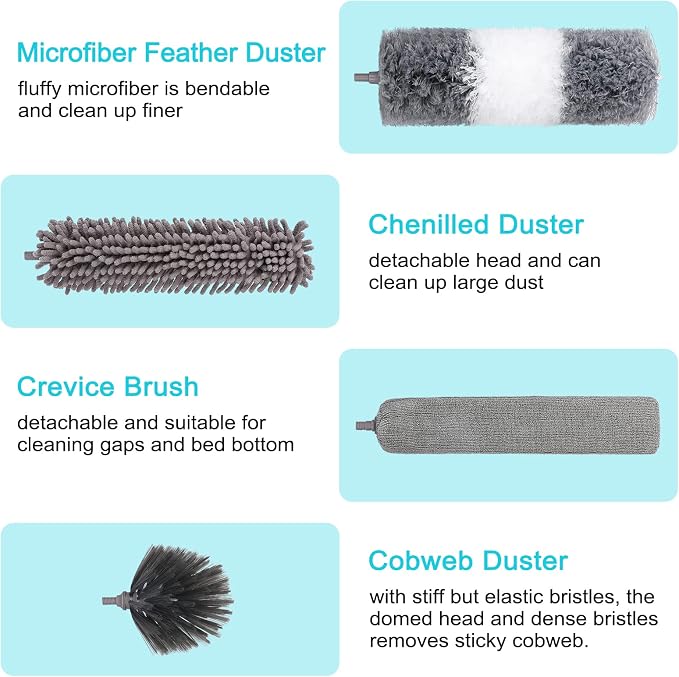 12pcs Microfiber Dusters, Duster - Image 4