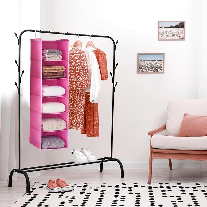 MAX Houser 6-Shelf Hanging Closet Organizer - Image 9