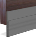 Huge Gap Door Draft Stopper, 3.4" W Widened Door Sweep Seal Gap Up to 1.8" by Suptikes
