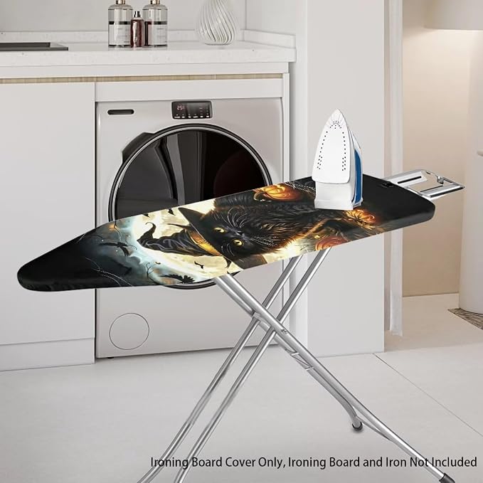 Halloween Ironing Board Cover Cat Pumpkin Ironing Board Cover and Pad Standard - Image 2