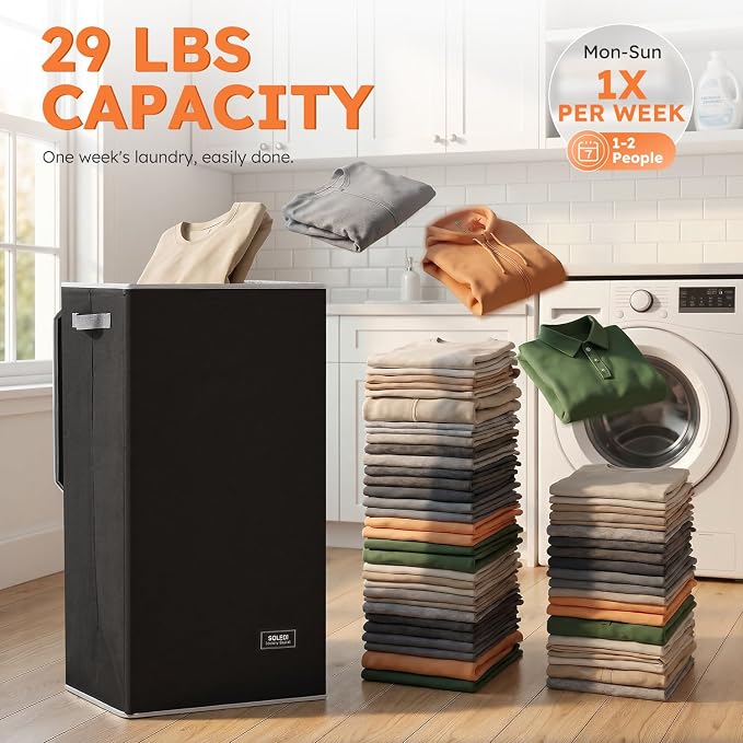 SOLEDI 100L Laundry Hamper - Image 6