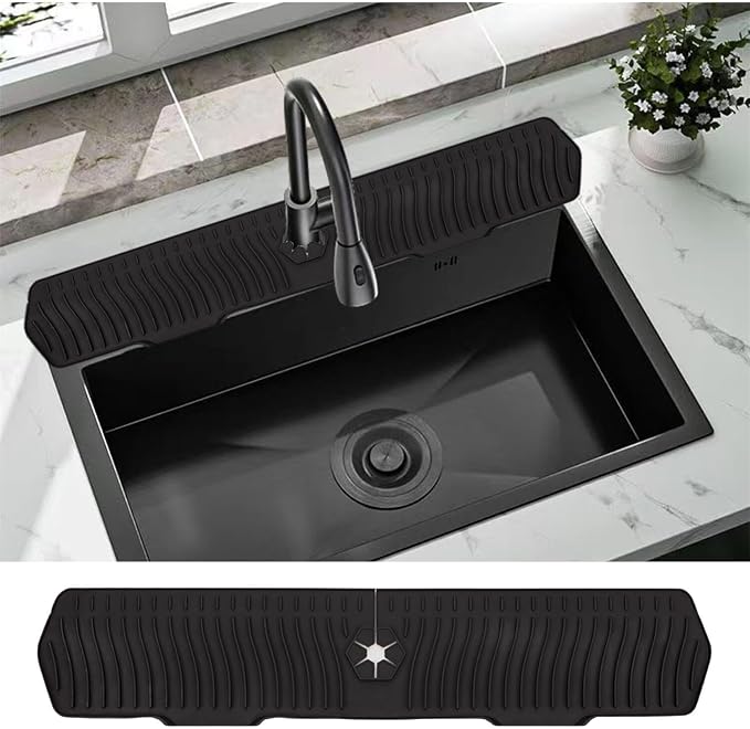 30 Inch Sink Splash Guard, Large Size Kitchen Sink Splash Guard, Longer by EORROE