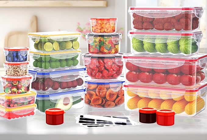 RockBerry 40 PCS Food Storage Containers - Image 3