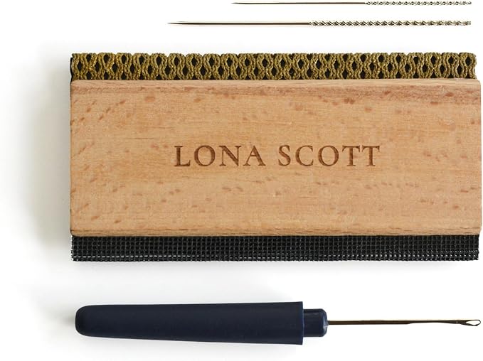 Lint Comb, Cashmere Comb, Wool Comb, Lint Shaver, Snag Repair Needles, Latch by LonaScott
