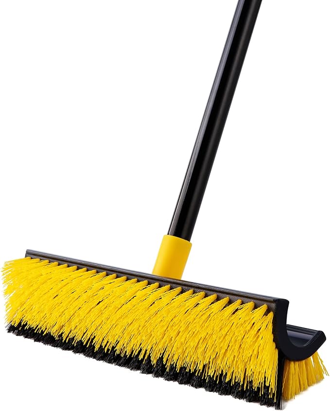 Yocada Double-Sided Floor Scrub Brush Triangle Brush Heavy Duty 65.5" | Corner by Yocada