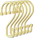 Goowin Shower Curtain Hooks, Rustproof Gold Shower Curtain Hooks, Kitchen by Goowin