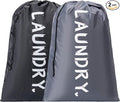 2 Pack Travel Laundry Bag, Extra Large Dirty Clothes Organizer by Unknown
