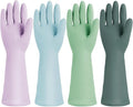 Jsocoah Cleaning Gloves for Dishwashing, 4/5 Pairs Reusable Kitchen Gloves for by Jsocoah