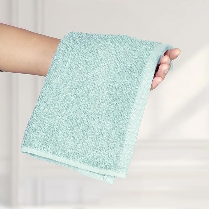 Amazon Basics Highly Absorbent, Soft & Durable 100% Cotton Washcloths - Image 8