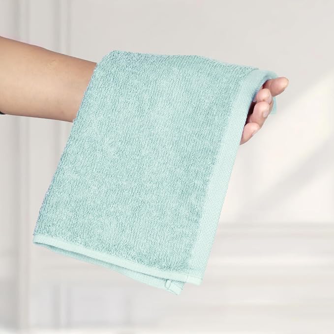 Amazon Basics Highly Absorbent, Soft & Durable 100% Cotton Washcloths - Image 6