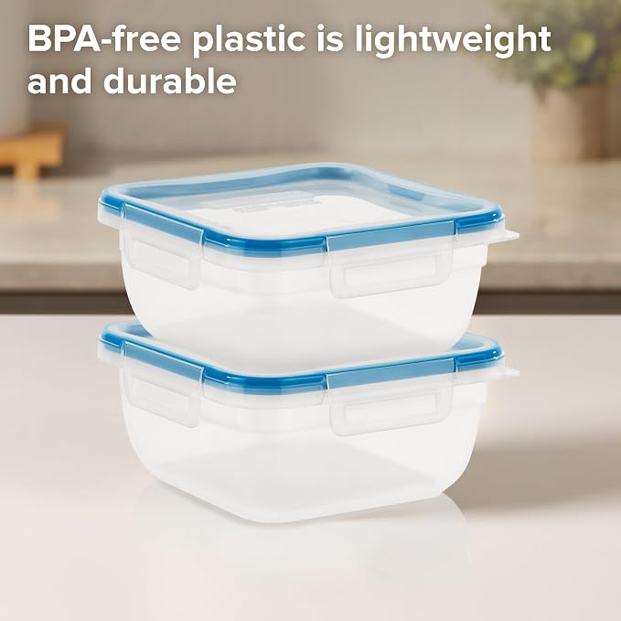 Snapware Plastic Total Solution 2-Pack Food Storage Containers | Meal prep - Image 3