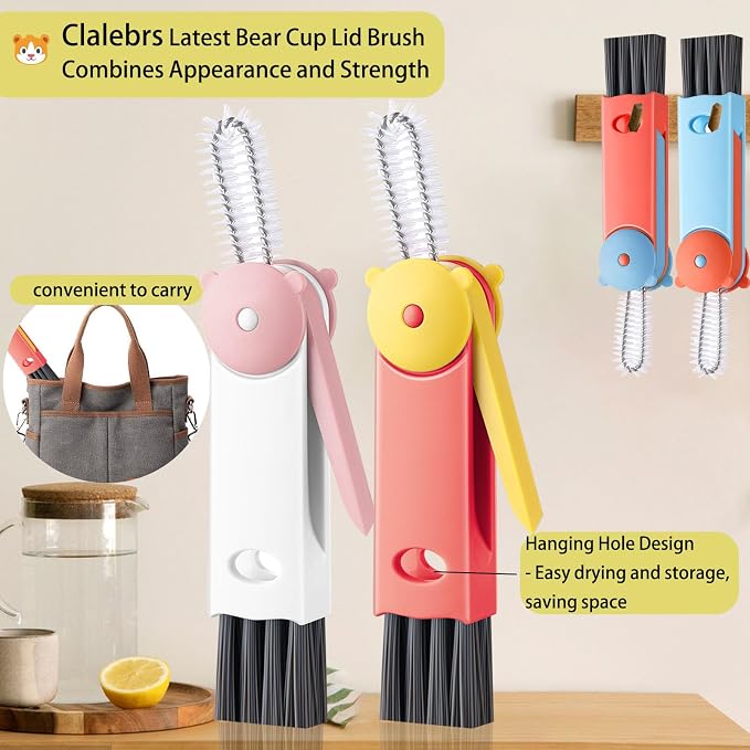3-in-1 Cup Lid Cleaning Brush - Image 4