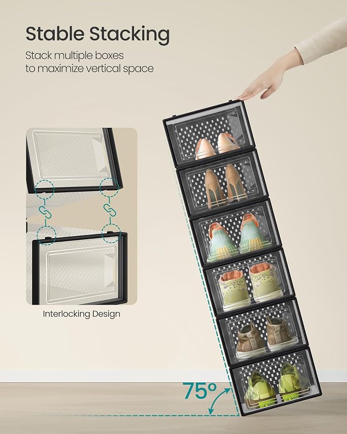 SONGMICS Shoe Boxes - Image 3