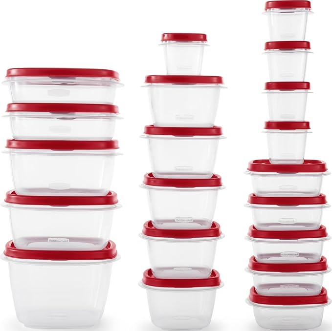 Rubbermaid 42-Piece Food Storage Containers by Unknown