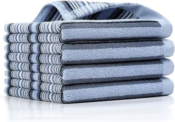 SALAS Kitchen Dish Towels for Drying Dishes, Large Cotton Kitchen Cloths Hand by Unknown