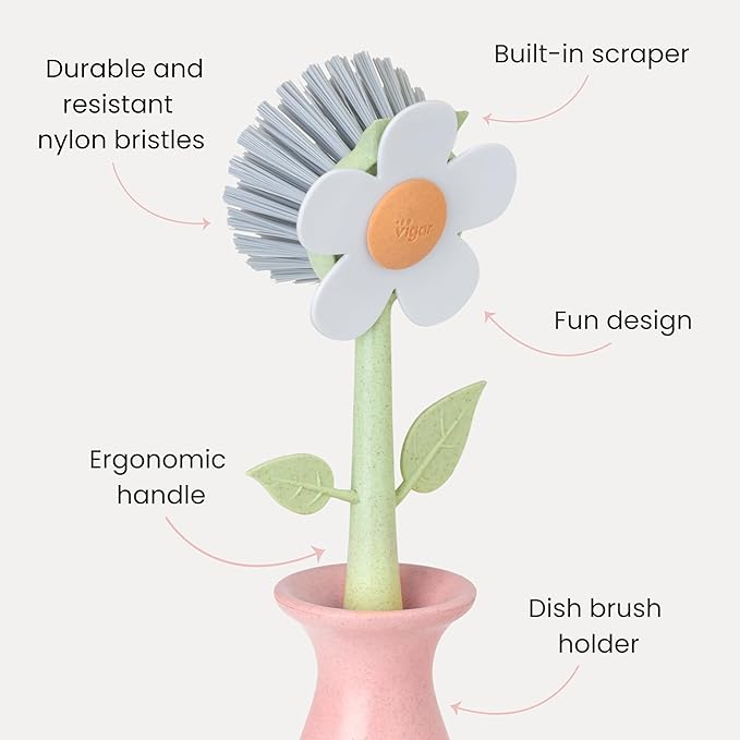 Vigar Florganic Dish Brush - Image 3
