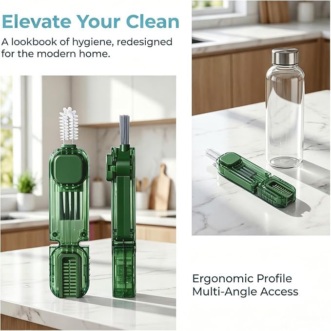 VIDONIO 4 in 1 Cup Lid Gap Cleaning Brush - Image 5