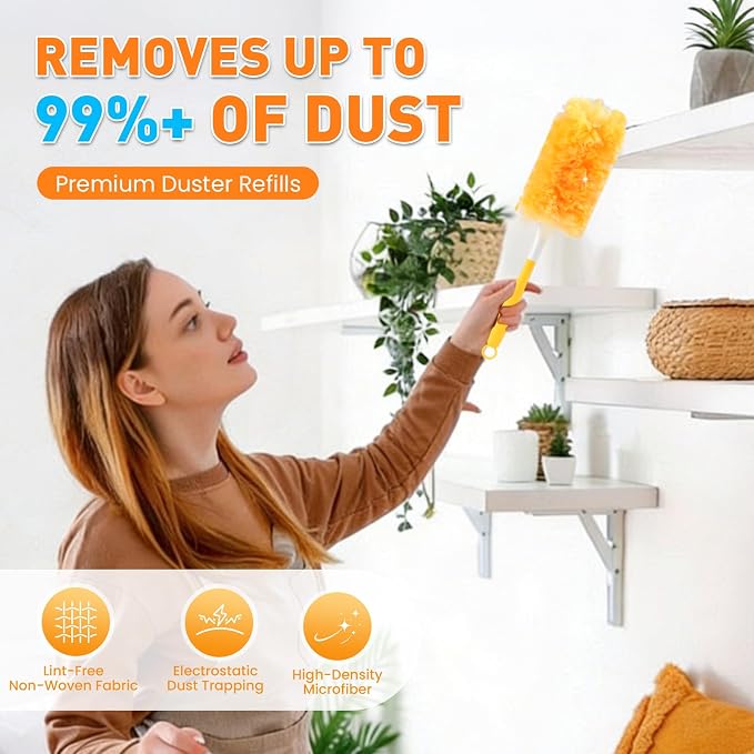 Alotiki Duster Refills, 360° Double-Sided Disposable Duster - Image 4