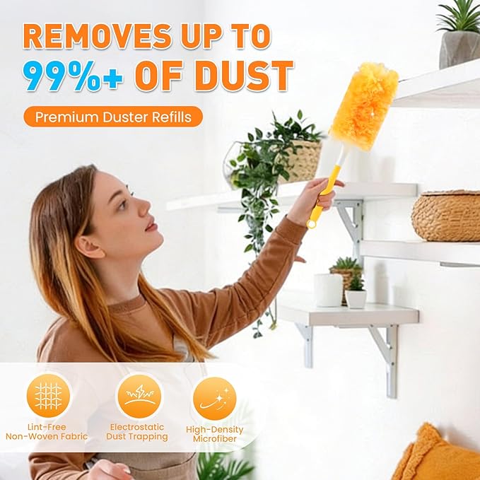 Alotiki Duster Refills, 360° Double-Sided Disposable Duster - Image 5