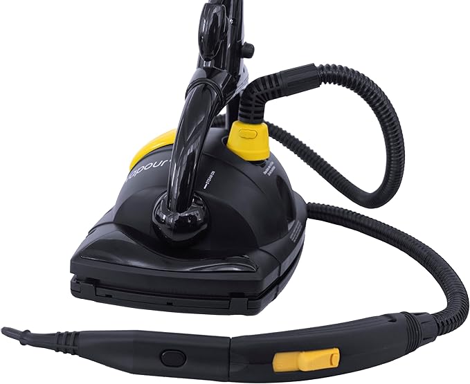 Euroflex Vapour Plus Steam Mop 18-Piece Set with Precision Floor Care Kit; Consumer Reports Recommended; 295°F & 50 PSI; Kills 99.9% Bacteria & Viruses incl. Influenza (H1N1); 5 Year Warranty