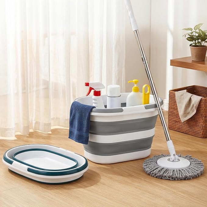 Coloch 2 Pack 16L/4.2 Gallon Collapsible Plastic Bucket, Foldable Mop Bucket - Image 5
