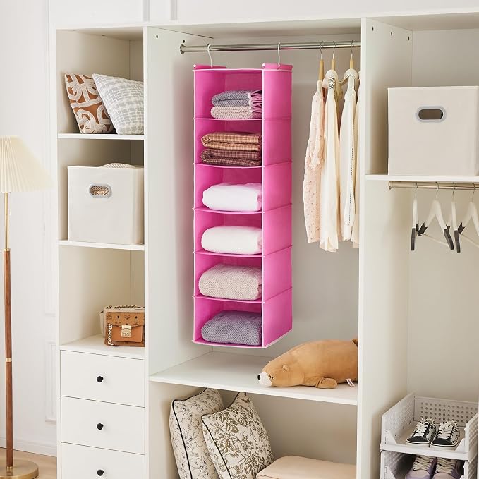 MAX Houser 6-Shelf Hanging Closet Organizer - Image 2