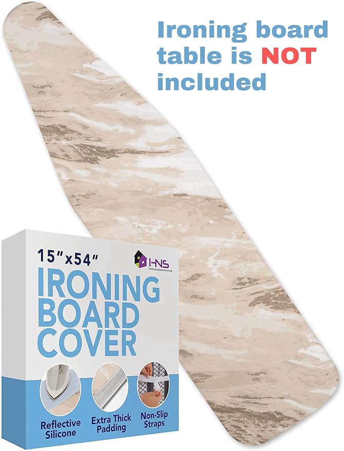 HOLDN’ STORAGE Ironing Board Cover 15 x 54 Padding - Image 4