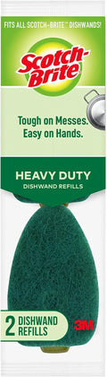Scotch-Brite Heavy Duty Dishwand Refill, 2 Pack | 2 Dish W& Sponge Refills by Unknown