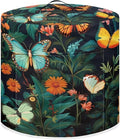 Flower Colorful Butterfly Grass Pressure Cooker Cover Dust-Proof Kitchen Appliance Cover Air Fryer Cover for 8 Quart Instant Pot with Top Handle and Pockets Washable