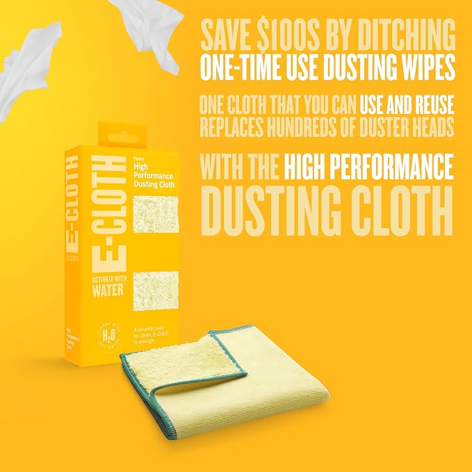 E-Cloth High Performance Dusting Cloth, Reusable & Dual-Sided - Image 8