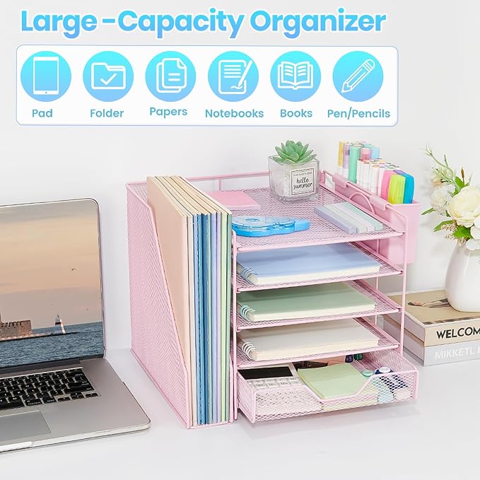 5-Tier Desk File Organizer - Image 6
