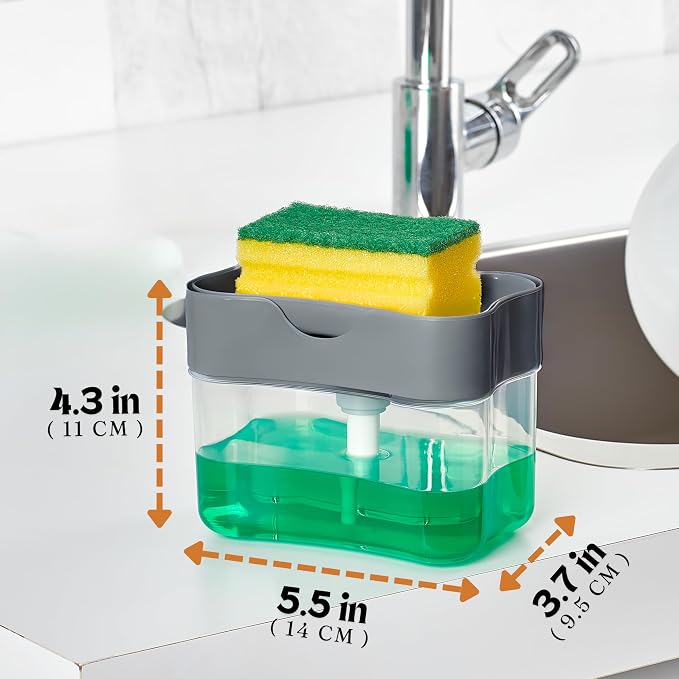 HEFA Soap Dispenser and Sponge Holder - Image 6