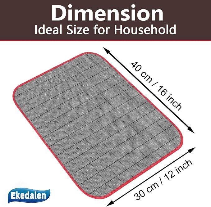 Ekedalen Microfiber Cleaning Cloth Lint Free Glass Polish - Image 2
