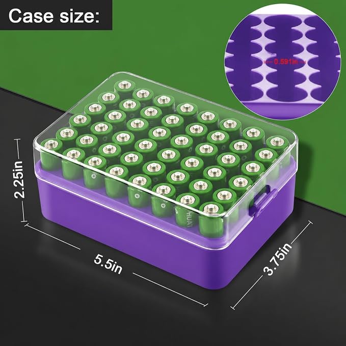 ALCYON Plastic Battery Storage Organizer - Image 4
