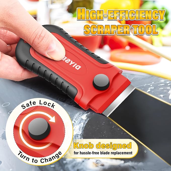 DIYSELF 2 Pack Razor Blade Scrapers - Image 4