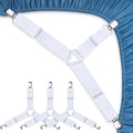 Bed Sheet Straps, Fitted Sheet Clips Sheet Straps, Say Goodbye to The Messy by JBYAMUS