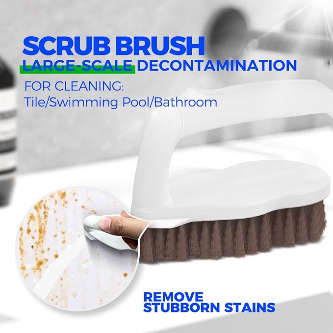 Holikme 7 Pack Cleaning Brush Scrub Brush Kitchen Brush - Image 2
